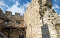 Stone fortress tower from medieval town Cherven, Bulgaria Ã¢â¬â vi Royalty Free Stock Photo